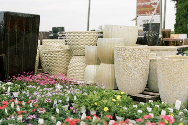 Large pottery selection