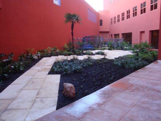 Central Library
 Employee Courtyard