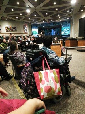 Toastmaster Clubs gathered to hear Irish Storytelling by Helena. An actress, storyteller, singer and songwriter. The Pursuit of Happiness.