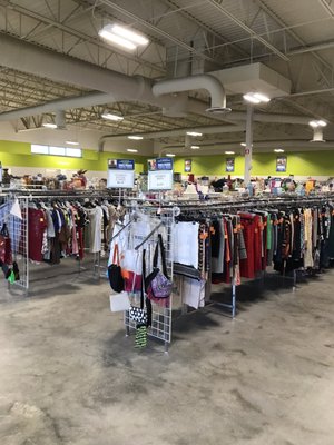 Inside of Goodwill