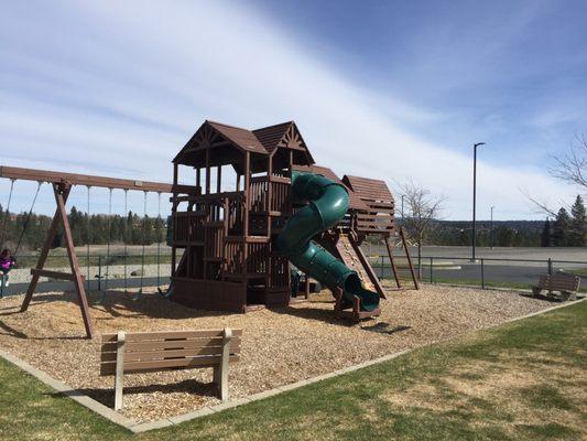 Awesome playground for kiddos.