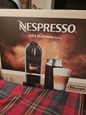 Nespresso Machine with brother but 2 parts are missing! $95 to replace just the missing brother part alone!