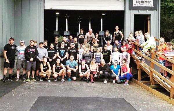 'Murph' at CrossFit Gig Harbor