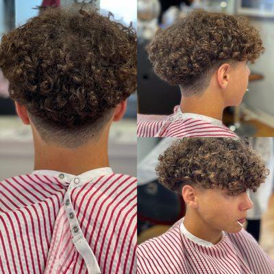 great shaping for curly hair