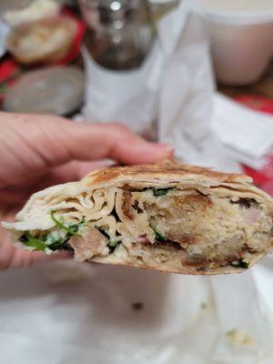 Falafel sandwich