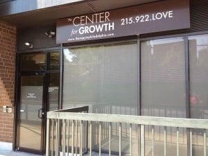 The Center for Growth.  If you are a new client, please call 267-324-9564