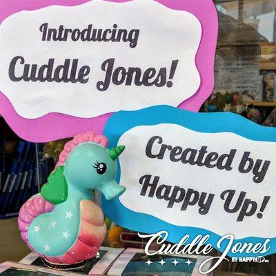 Cuddle Jones Minty Seahorsicorn - our first house brand squishy!