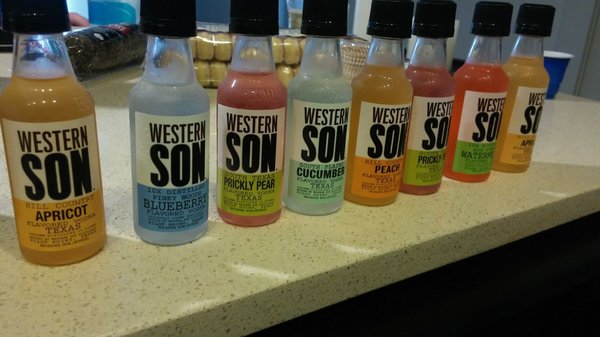 Western son vodka, best flavored vodka I've had!