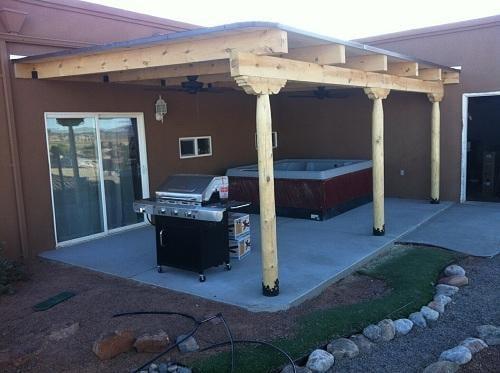 Outdoor Pergola Addition