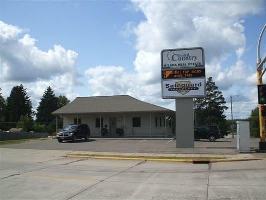 Our office located at intersection of Hwy 23 & Cnty 36 Milaca (stoplight)