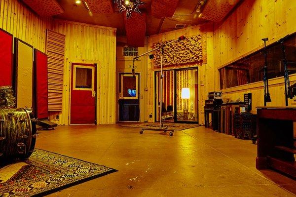 Studio A tracking room