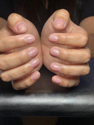 Apprentice photo of flexi structure gel polish manicure