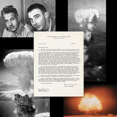 Manhattan Project typed letter signed