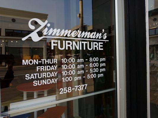 Zimmerman's Furniture