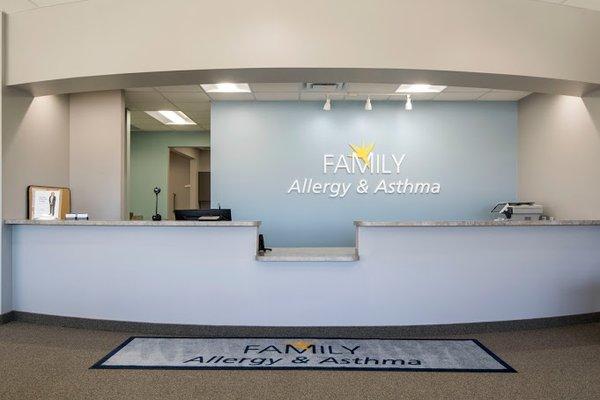 Front Desk at Family Allergy & Asthma