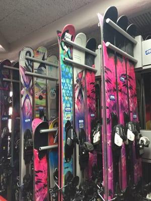 Base Mountain Sports has a great selection of demo skis.