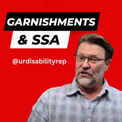 Can the government garnish disability benefits?? What about credit card companies? Roy Rickstrew, Disability Representative: 417-812-6698