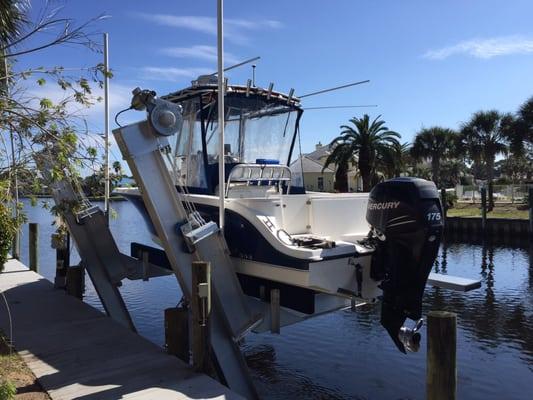 Golden 20,000 LB Elevator Style Boat Lift