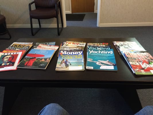 A nice selection of magazines