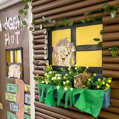 The Hedgehog classroom!