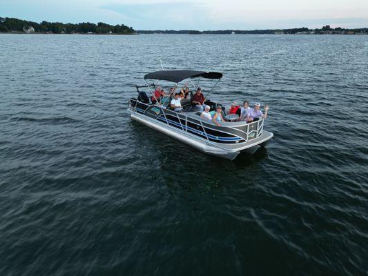 Sunset Cruises on Lake Norman! Your best boat cruise available!