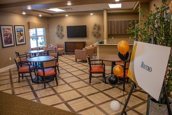 The Bistro at Mesa Valley Estates Assisted Living and Memory Care.  Photo Credit: Mesquite Chamber of Commerce