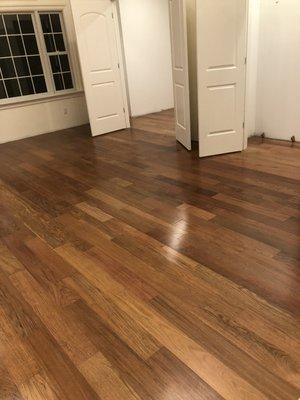 Besutiful Brasilian Cherry Prefinished oak