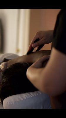 Gua-sha therapy