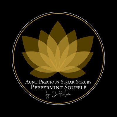 Label for Peppermint Souffle Sugar Scrub