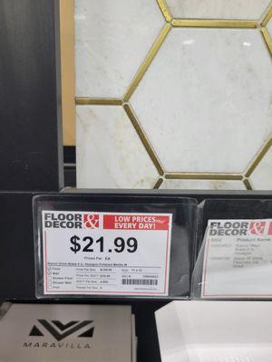 A backsplash for a kitchen