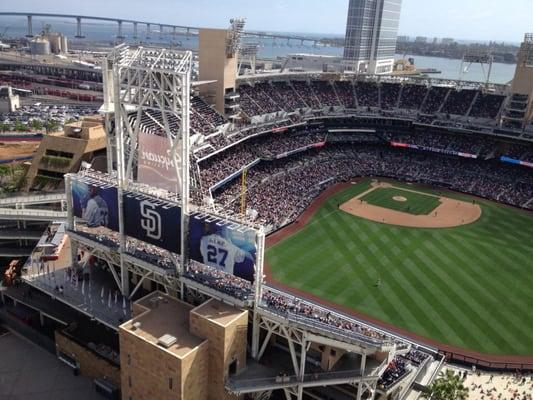 Beautiful view of Petco Park during the INTA Conference