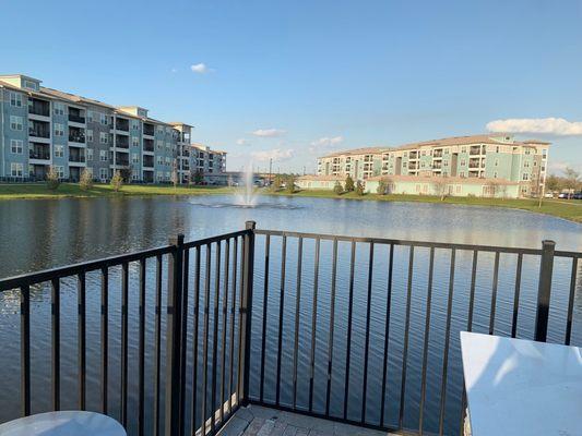 Lake view from Pool area