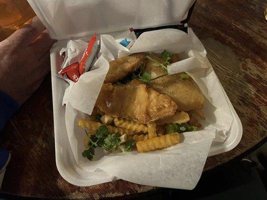 Fish and chips (special)