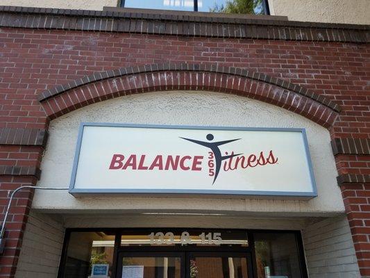 Located inside Balance 365 Fitness - Front Entrance