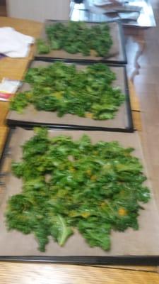 Kale chips