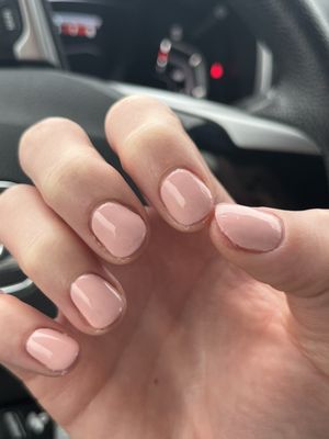 Gel manicure