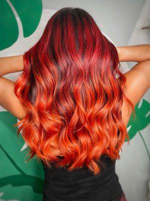 Firecracker color melt