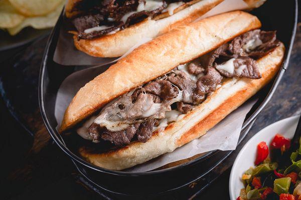 every Tuesday we have special 12" cheesesteak just for $ 6.50+tax topping xtra sauce fried onions free