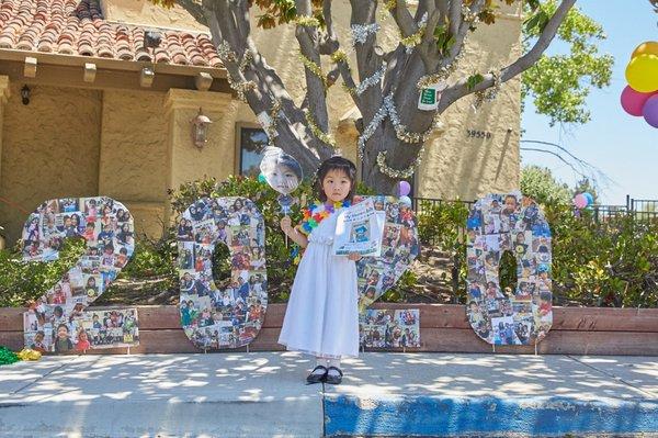 Our third daughter just graduated this summer.