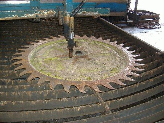 Claas Cutter Wheel Replace