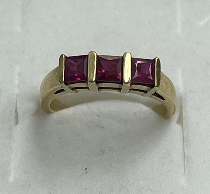 Rubies set in 14kt Gold