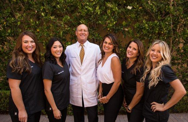 Dr. Michael Barnes and staff