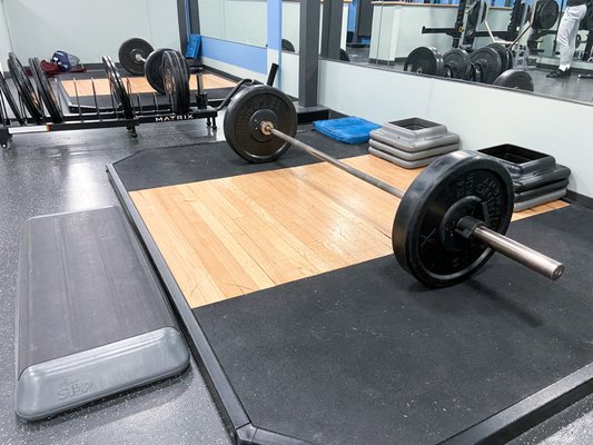 Olympic lifting platforms