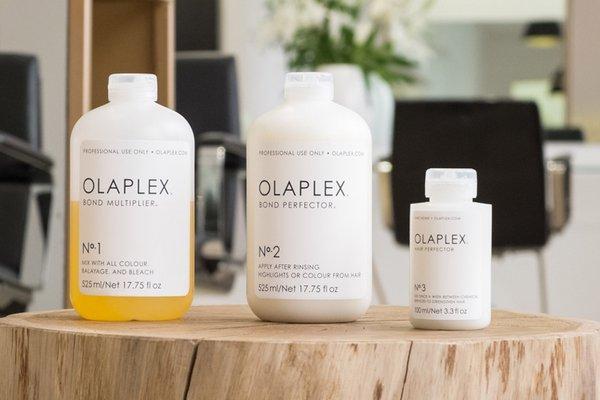 Repair your hair with an Olaplex treatment by Ashley.