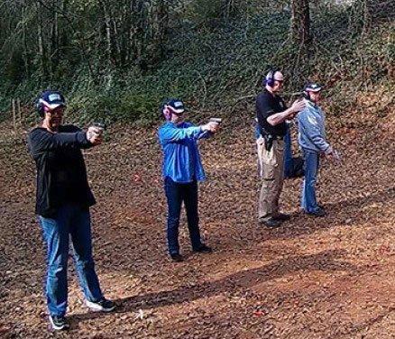 Ladies Only Clinic on the range.