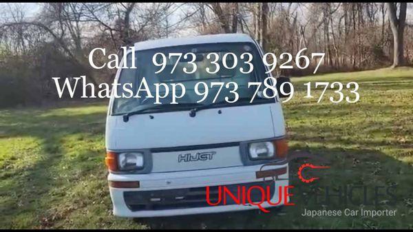 RHD 1997 Daihatsu Hijet 4x4 mini dump truck for sale by Unique Vehicle. Fresh import