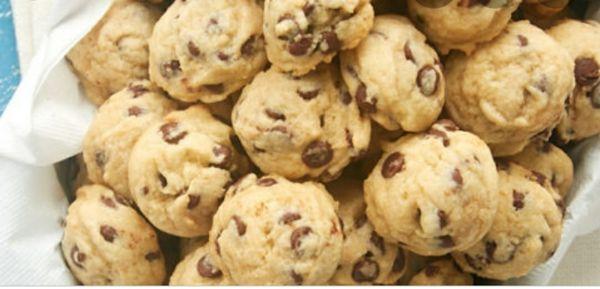 Chocolate Chip Cookie Bites and Chocolate Chip Walnut Cookie Bite.