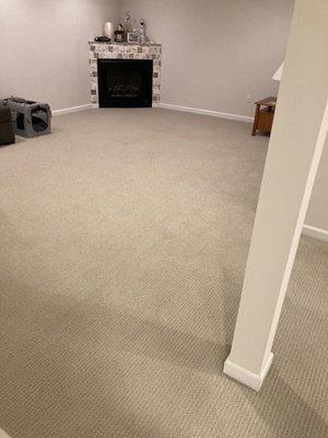 Basement carpet