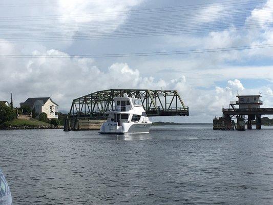 Bridge opening