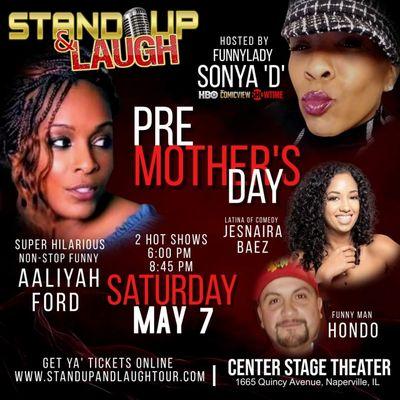 Mother's day weekend Show in Naperville Illinois with Sonya D